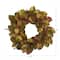 2.5ft. Fall Magnolia Leaf & Berries Wreath